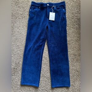 Blue Corduroy type KanCan Pants